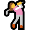 Woman Golfing emoji on Microsoft